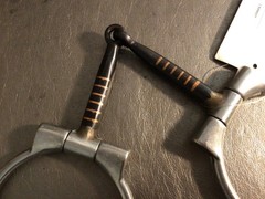 FORMAY EQUINE Bit 5” SI Mouth 3” SS Dee Copper Inlay