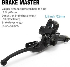 Left Hand Hydraulic Disc Brake for Chinese Mini Bike