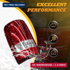 Tail Light W/O Bulbs Compatible with 2000-2006 Suburban 1500 2500 Tahoe Yukon Re