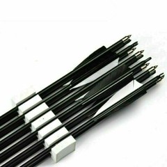 12Pcs 30/32 Carbon Arrows SP500 Turkey Feather Archery For Compound&Recurve Bow