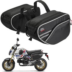 Motorcycle Saddlebags Bag Expandable 24-30L (15L*2) Fit for Mini Motorcycle