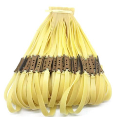 5 Flat Rubber Bands Slingshot Hunting Catapult Replacement Elastic Tapered Band
