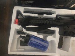 Double Eagle M83 A2 Electric Airsoft Rifle 37″ overall + Ammo