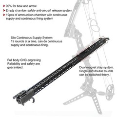 Archery Rapid Bow Shooter Steel Ball Launcher 20-70lbs Compound Recurve Hunting