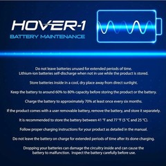 Hover-1 Rebel Self Balancing Scooter Black Model Rebel MPN DSA-REBL-BLK