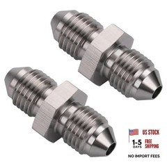 3AN Male to 3AN Male Stainless Steel Brake Clutch Fuel Oil 3AN to 3AN – 2PCS