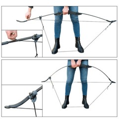 30/40lbs Archery Adult Recurve Bow Takedown Arrows Quiver Right Hand Hunting