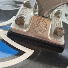 Welcome Chris Miller Complete Skateboard Titanium Indy 159 Bones Swiss Ceramics