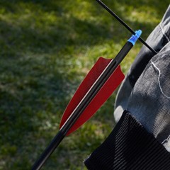 12Pcs 30inch Carbon Arrows Turkey Feather Spine 500 Hunting Compound Recurve Bow