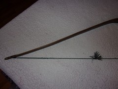 Vintage Custom Made Wood Left Hand Long Bow