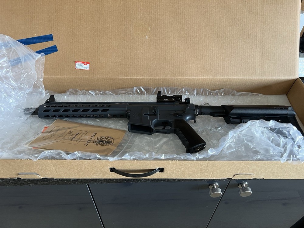 KRYTAC TRIDENT MKII CRB COMBAT GREY ELECTRIC AIRSOFT IN BOX