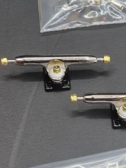 LEEFAI Pro Fingerboard Trucks 29/32/34/36mm G4 -Raw Metal Color-Inverted King
