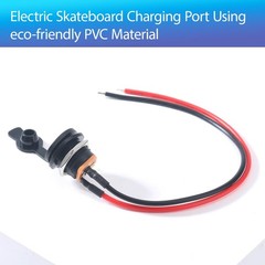 Electric Scooter Charger Port for Razor MX125 Dirt Rocket, Dynacraft, Swagtro…