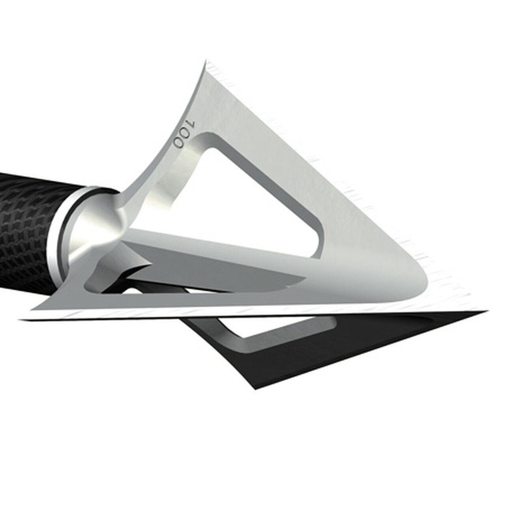 G5 Outdoors Montec 100% Steel Premium Crossbow Fixed Broadheads – 3/Pack
