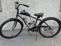 2-STROKE 66cc/80cc MOTORIZED BIKE KIT AND POWER CRUISER BICYCLE DIY GAS BIKE