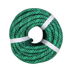 3/8 «x 100′ Black&Green Braided Polyester Arborist Rigging Rope Garden 3250lbs