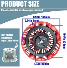 Pull Start for GX120 GX160 GX200 Recoil Starter 28400-Z4M-306ZB 5.5HP 6.5HP