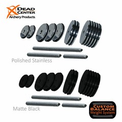 Dead Center Archery Products Custom Balance Weight Kit 5/16-24 Thread