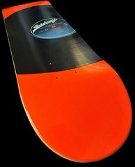 RARE Bastien Salabanzi Vinyl Record Primitive Skateboard Deck Raised Ink NOS NEW