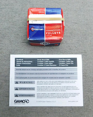 Gamo Varmint .177 Break Barrel Pellet Rifle & Case Extras Clean Works Used Spain