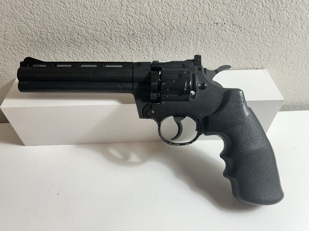 Crosman CR357 465fps Revolver .177 Caliber CO2 Air Pistol BB GUN