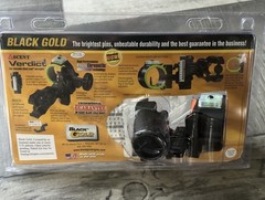 Black Gold AV1 Ascent Verdict Single Pin .019 RH Bow Sight With Picatinny Mount