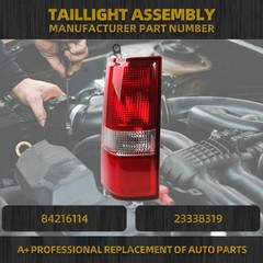 Tail Light Compatible With 2003-2023 Chevy Express GMC Savana Left Driver Side