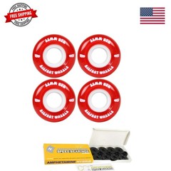 Skateboard Wheels 83A Soft Street Cruiser Filmer with Ceramic Bearings