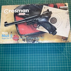 Vtg 1981 Rare Crosman Coleman Division Mark I CO2 Target Pellet Pistol In Box