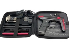 DLX Luxe TM40 Black/Red Paintball Gun
