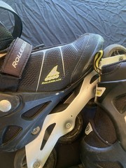 Rollerblade Macroblade 80 Men’s Fitness Inline Skates Black/Lime, Men Size 8