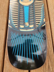 Zero Chris Cole Egyptian Pharaoh 9.25 Shaped Skateboard Deck Jamie Thomas Bam