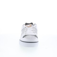 DC Pure 300660-XSWS Mens White Leather Skate Inspired Sneakers Shoes 9.5