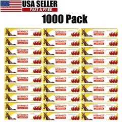 100 Pack Horse Dewormer Paste Apple Flavor EXP 1/2028 Wholesale price
