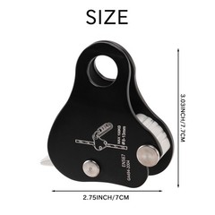 Rope Ascender,Rock Climbing Tree Arborist Rope Grab Self-Locking Rope Grip3127