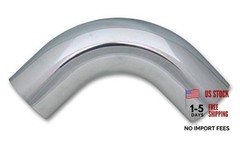 2176 3″ Polished Aluminum 90 Degree Bend – Polished Aluminum 2176