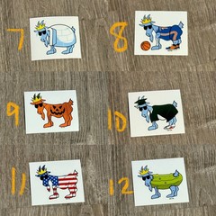 GOAT USA Stickers/ Decals- PICK YOUR OWN STICKERS!
