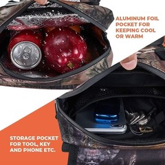 KEMIMOTO ATV Tank Bag Water-resistant Cooler All Terrain Vehicles Accessories Mo