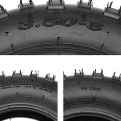 3.50-8 .50×8 Inch Front Rear Tire and Inner Tube for Z50 Z50A Z50R Z50RD KV75