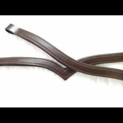 Set 7 x 1 Empty Channel Horse Leather Browband All Sizes & Shapes (6, 8, 10 MM)