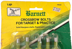 Barnett 14P Crossbow Bolts for Target Practice Plastic Shafts New Open Package