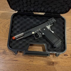 Golden Eagle 3343 1911 Style Gas Blowback Airsoft Gun W/ Leaky Magazine 320 FPS