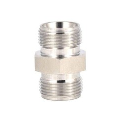 304 Stainless Steel Compression Tube Fitting, 3/8″ x 3/8″ Tube OD, 3/8 Inch