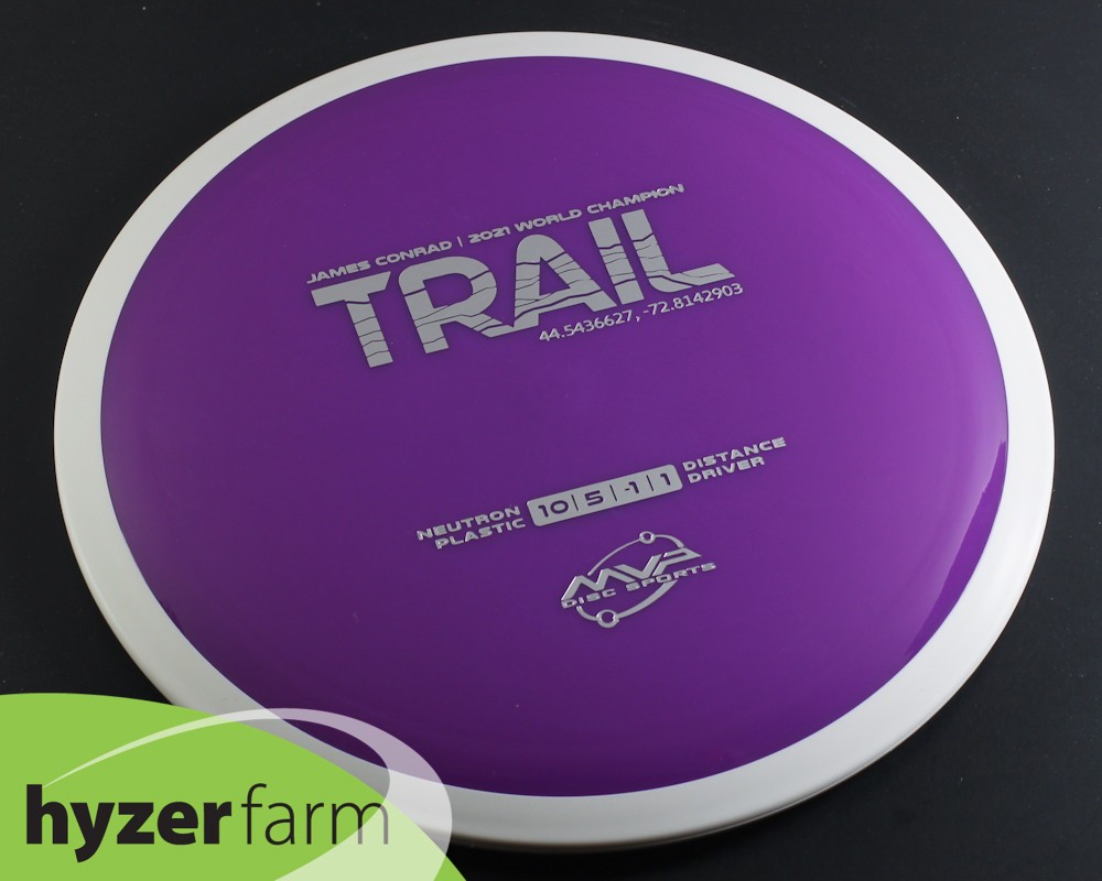 MVP JAMES CONRAD NEUTRON TRAIL *pick your weight & color* Hyzer Farm disc golf