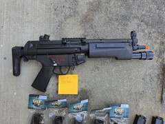 ICS CES-P MP5 A3 Pro-Line | Full Metal, Split Gearbox | Classic Army Flashlight