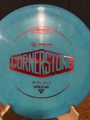 Gateway Metal Flake Diamond Cornerstone / Foundation Disc Golf Driver 9/5/-2/2