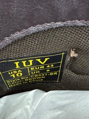 IUV Cowboy Boots For Men Western Ostrich Wide Durable Fashionable Embroidered 10