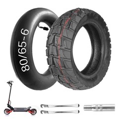 80/65-6 Scooter Tire Replacement, 255×80 10×3 Tire and Tube Set, 10 inch Tire,