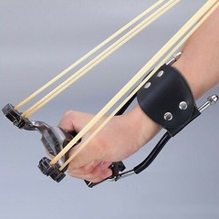 Heavy Duty Hunting Slingshot Wrist West Kit Fit Adult Boys Teens Outdoor Sports