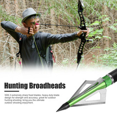 12X Carbon Arrow 30» Archery SP500/Blade Arrowhead Compound Recurve Bow Hunting